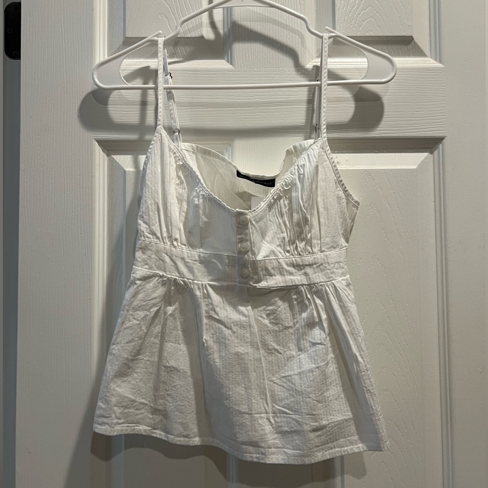 Brandy Melville white cami tank NWT
